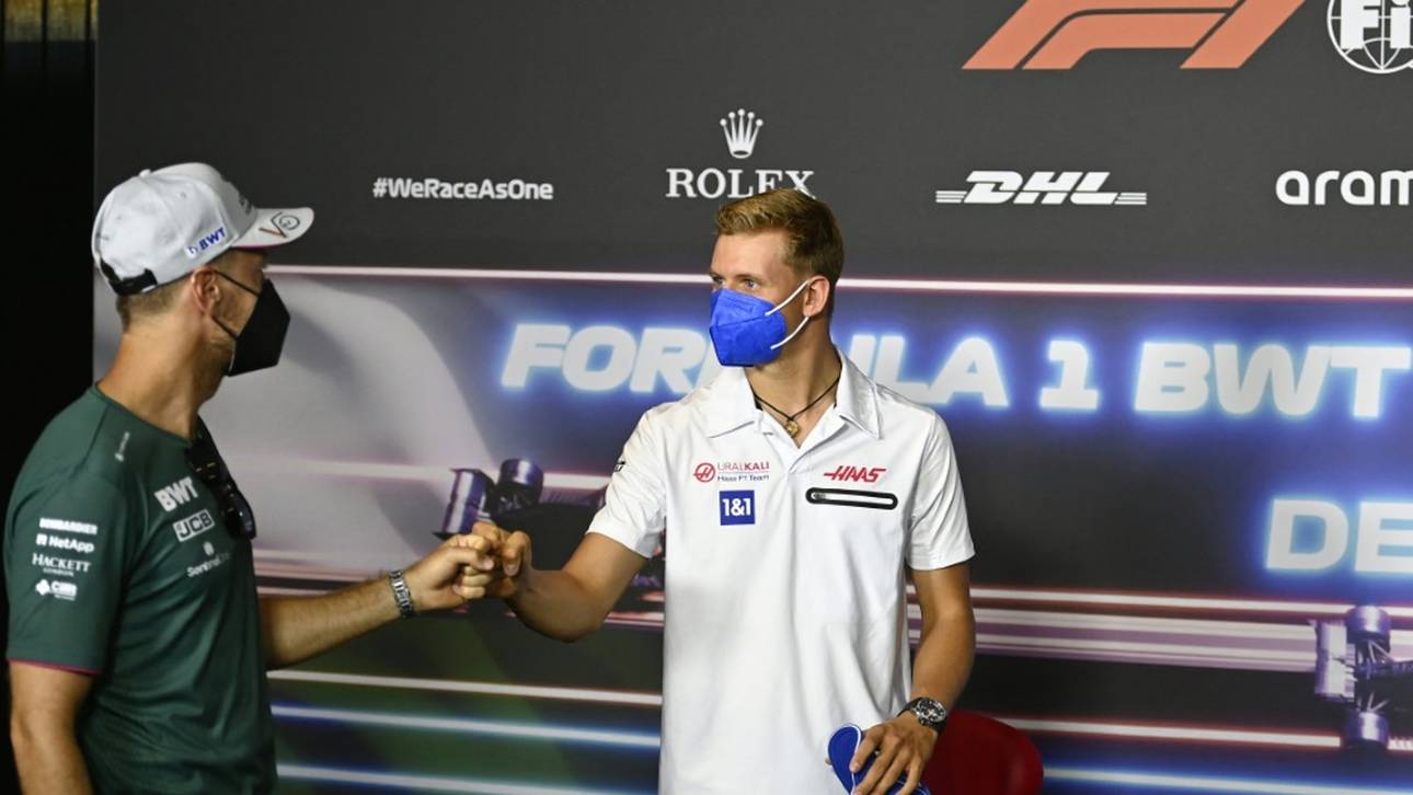 Vettel und Mick Schumacher zusammen beim Race of Champions