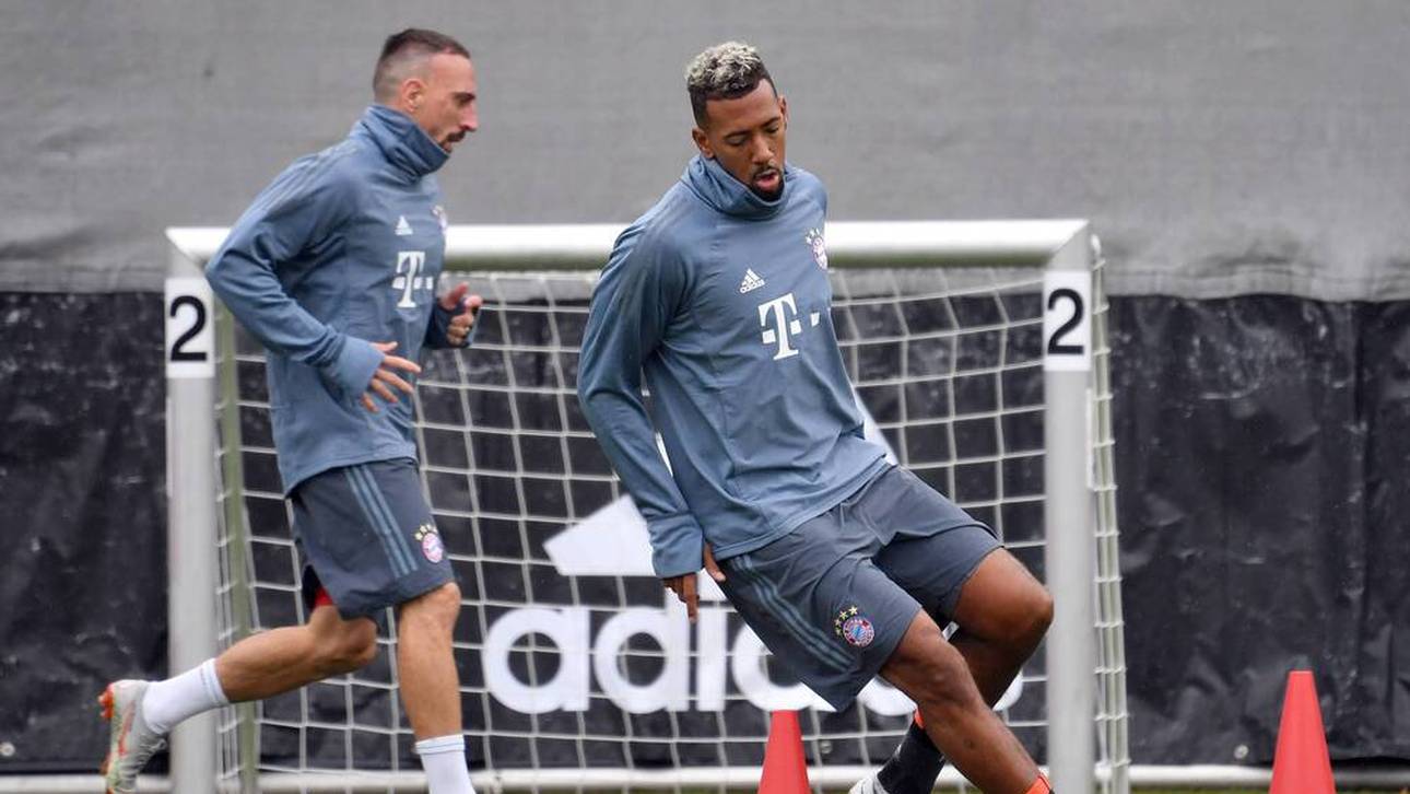 Ribéry und Boateng trainieren in München