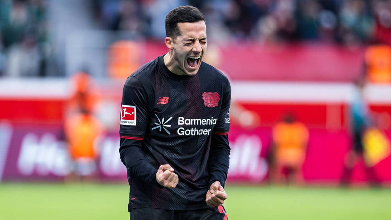 Lucas Vázquez erzielte sein erstes Tor für Bayer Leverkusen