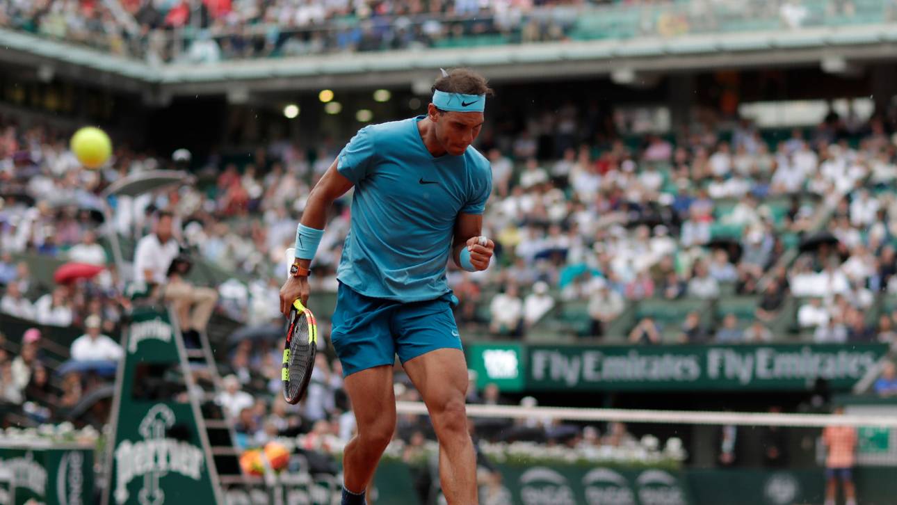 Nadal müht sich in Runde zwei