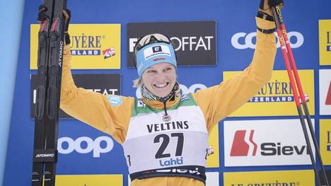 Victoria Carl hat in Lahti erneut ein Ausrufezeichen