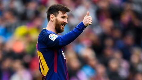 Lionel Messi vom FC Barcelona  kassiert in dieser Saison 126 Millionen Euro