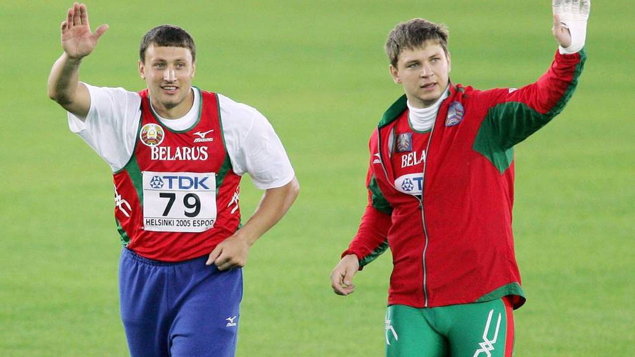 Iwan Zichan (l.) verlor sein WM-Gold, auch über Nachrücker  Wadsim Dsewjatouski liegt ein Schatten