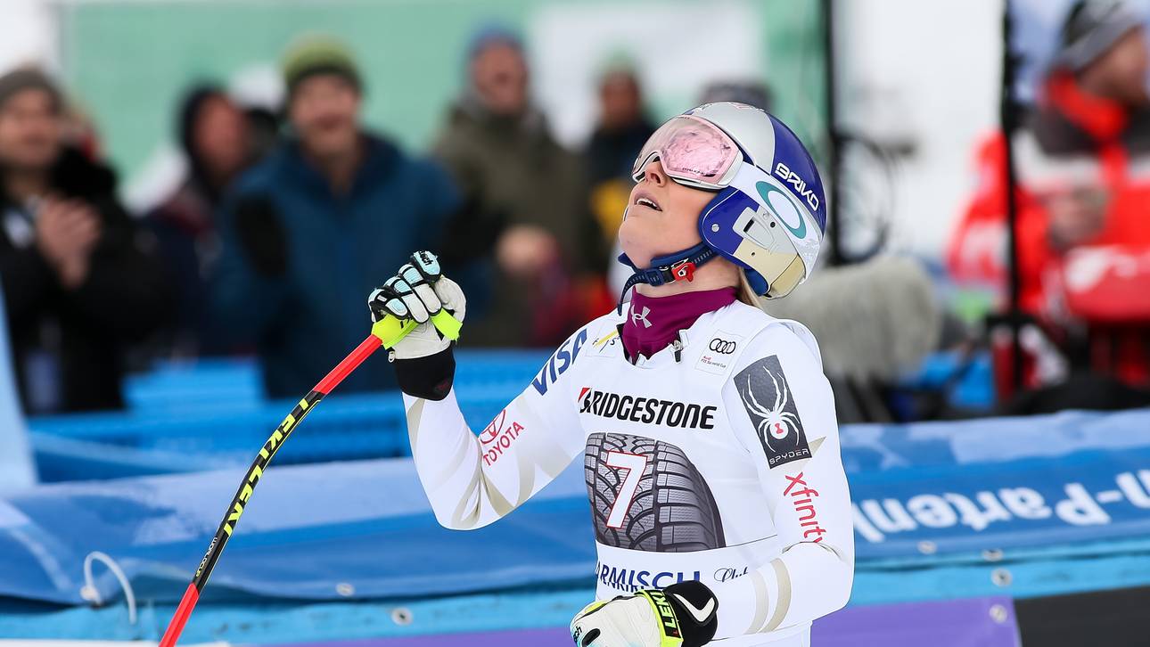 Vonn siegt, Rebensburg Neunte