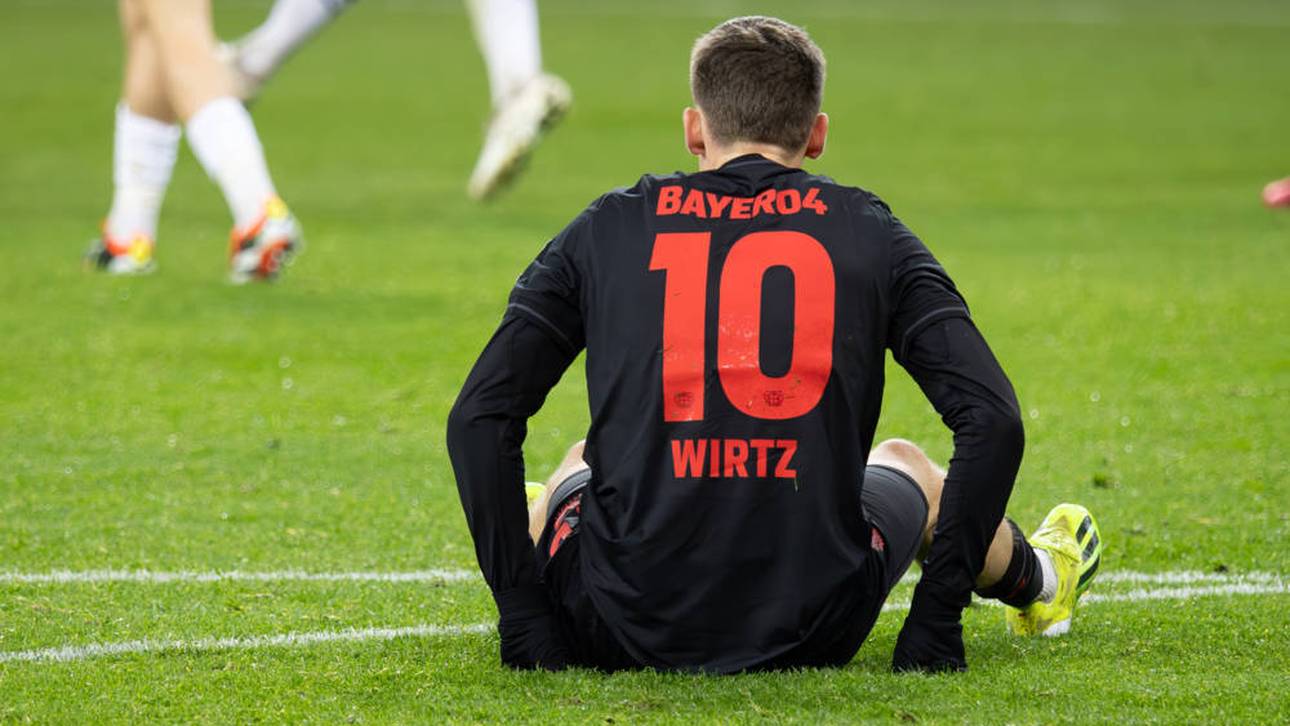 Schreckmoment um Leverkusens Wirtz