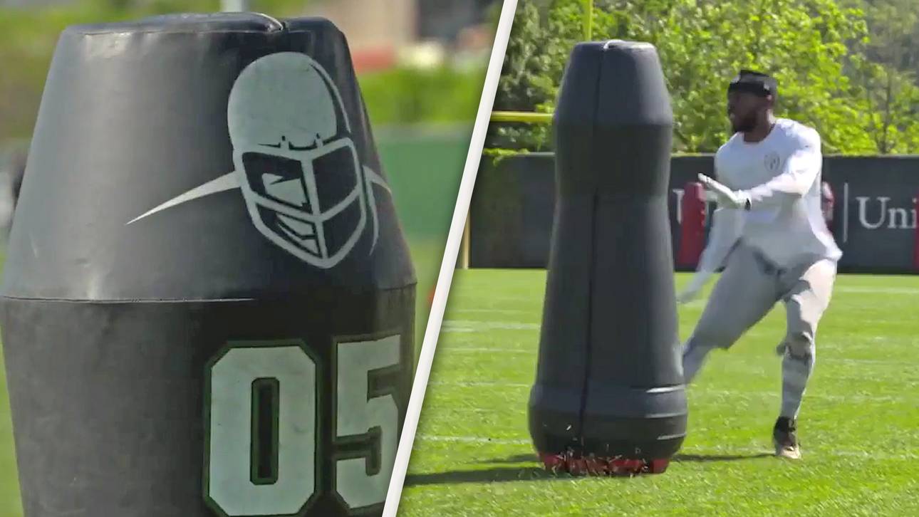 Steelers trainieren mit Robotern