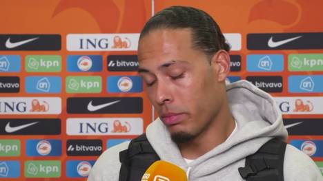 Nach dem 0:4-Debakel gegen Frankreich hagelte es Kritik an der niederländischen Nationalmannschaft. Für Virgil van Dijk unverständlich, da es normal sei, dass man als Spieler auch Fehler macht.