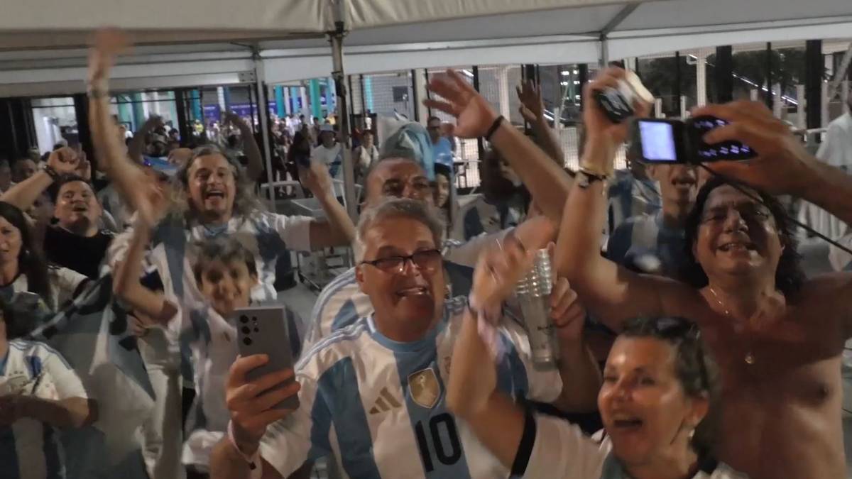 Nach Copa-America-Sieg: Argentinien-Fans in Ekstase