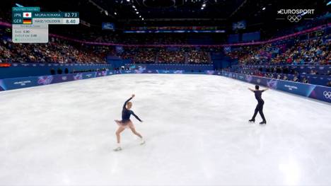 Minerva-Fabienne Hase und Nikita Volodin patzen in der Kür. Der deutsche Gold-Traum ist geplatzt.