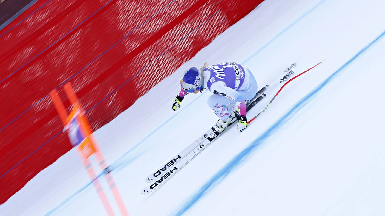 Vonn düpiert Abfahrts-Konkurrenz