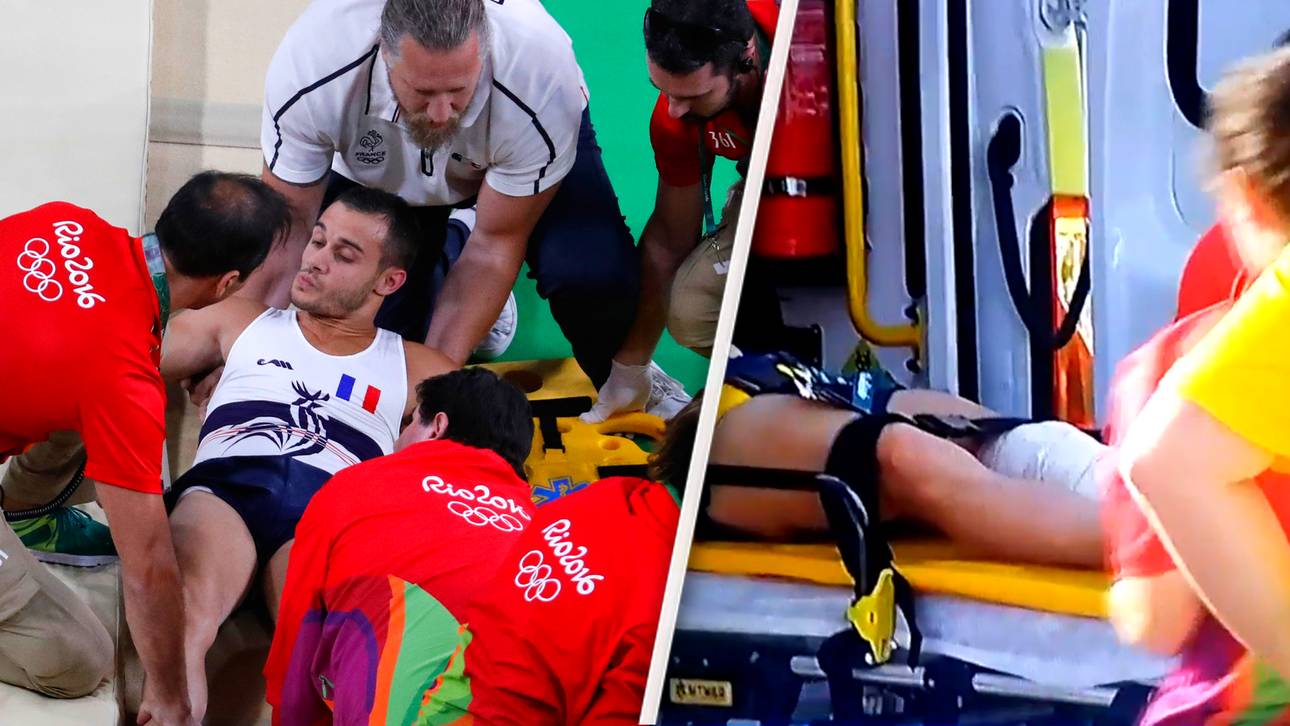 Tragen-Crash nach Horror-Verletzung