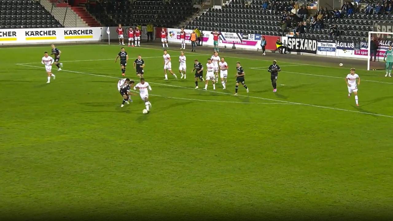 VfB Stuttgart II - Arminia Bielefeld (Highlights)