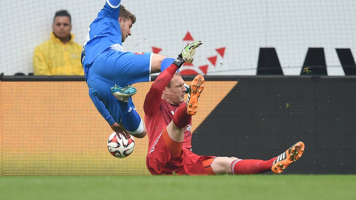 Schipplock stürzt, Drobny sieht das Unheil kommen