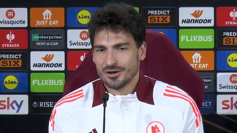 Mats Hummels trifft mit der AS Rom in der Europa League auf Eintracht Frankfurt und damit auf viele gute Freunde. Eine überraschende Bilanz spricht klar für den Innenverteidiger.