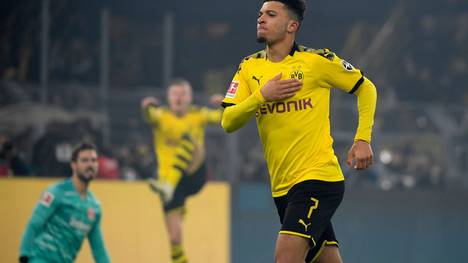Dortmund-Star Jadon Sancho erhält 96 Punkte auf seiner TOTSSF-Karte