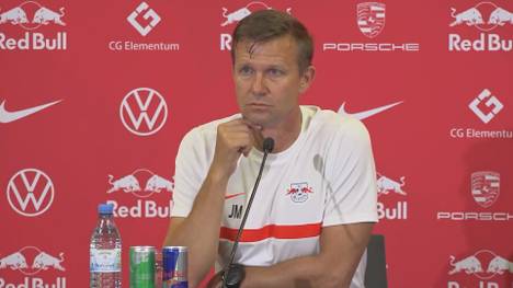 Um Leipzig-Kapitän Marcel Sabitzer gibt es Gerüchte um einen Wechsel zum FC Bayern. Bullen-Trainer Jesse Marsch betont jedenfalls die Wichtigkeit des Österreichers für sein Team.