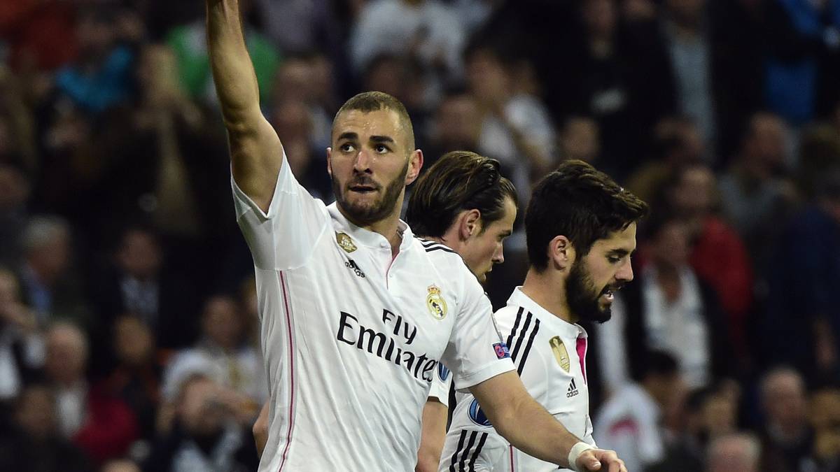 8. Platz: KARIM BENZEMA (Real Madrid) - 6 Tore