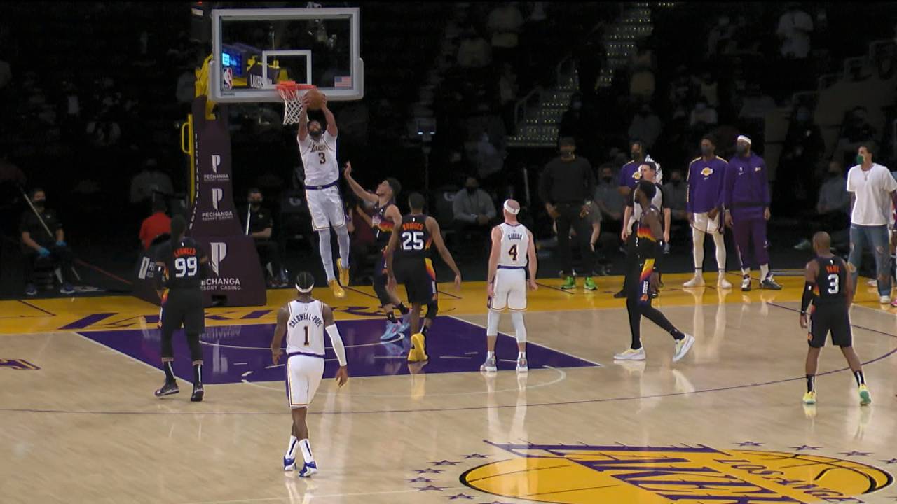 Lakers-Star Anthony Davis schon in Playoffs-Form: Season-High gegen Phoenix Suns