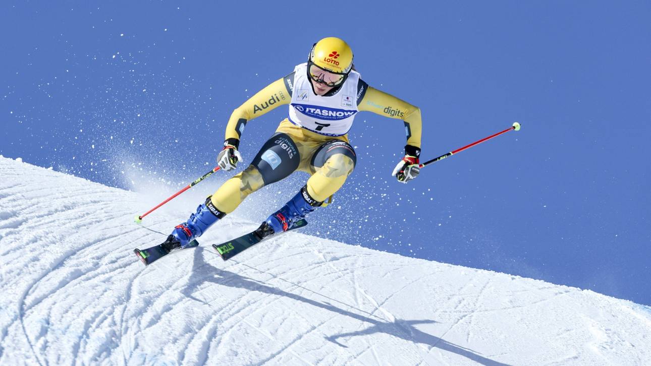 Deutsche Skicrosser in Medaillenform