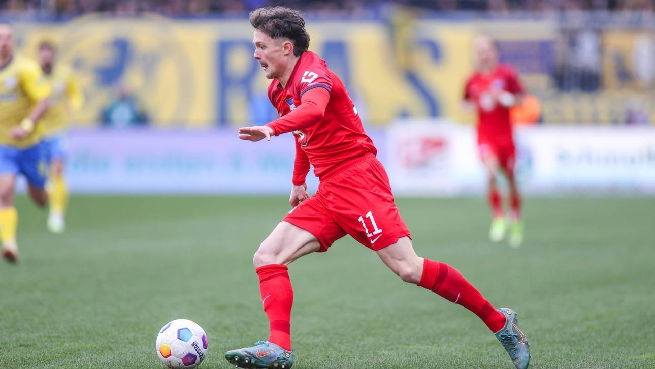 Hertha verpasst Sieg in Überzahl