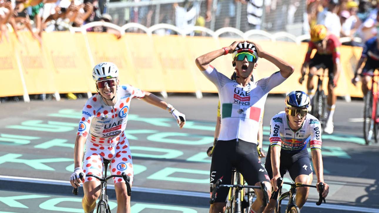 Pogacar mit großer Geste – so lief der 2. Tag der Tour de France