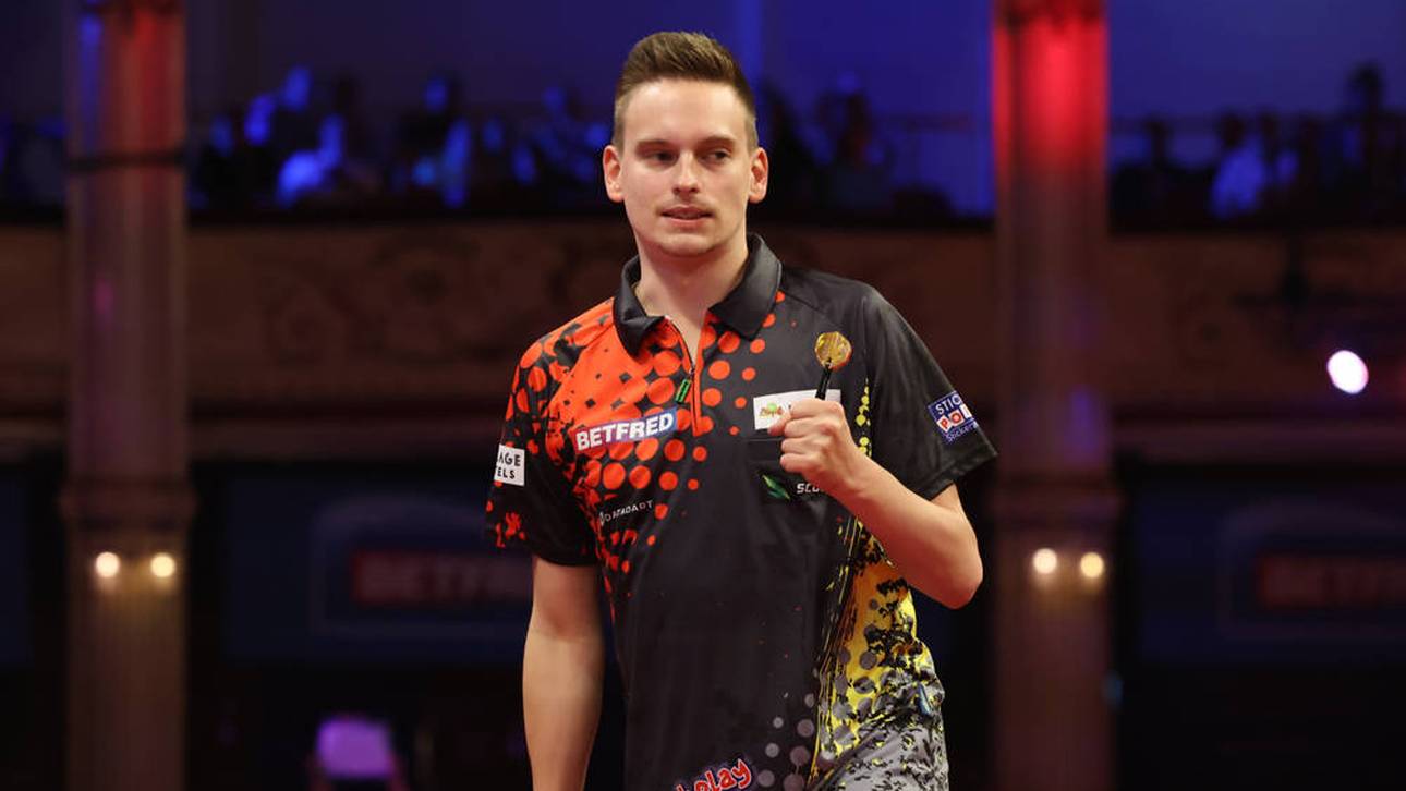 Ricardo Pietreczko warf bei den Players Championship Finals Gary Anderson raus