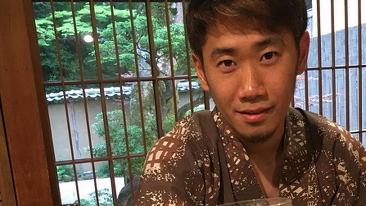 Shinji Kagawa mag es derweil lieber etwas gemütlicher und gönnt sich ein Bier