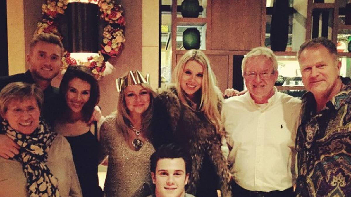 Weihnachten im Kreise der Familie! Die Schürrles und Yorkes genossen 2014 gemeinsam ein beschauliches Fest