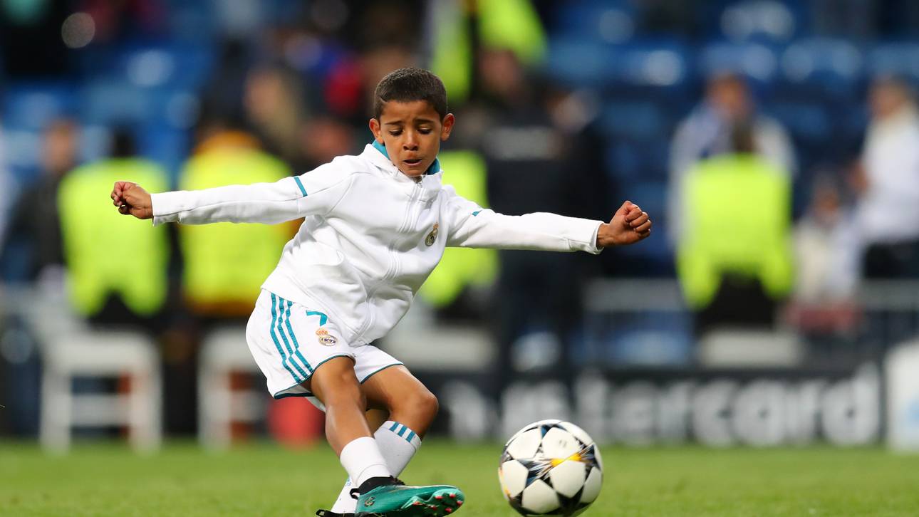 Siebenerpack! Ronaldo-Sohn glänzt