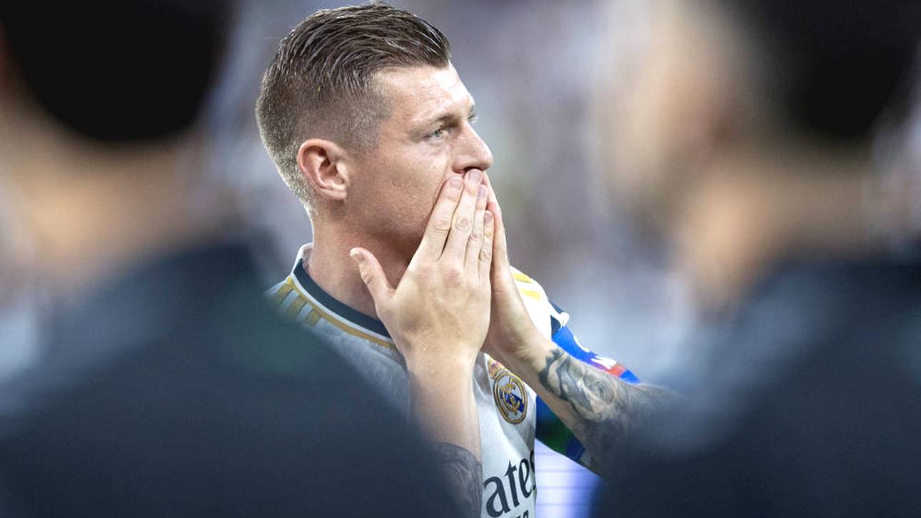 Toni Kroos wird im Bernabéu verabschiedet