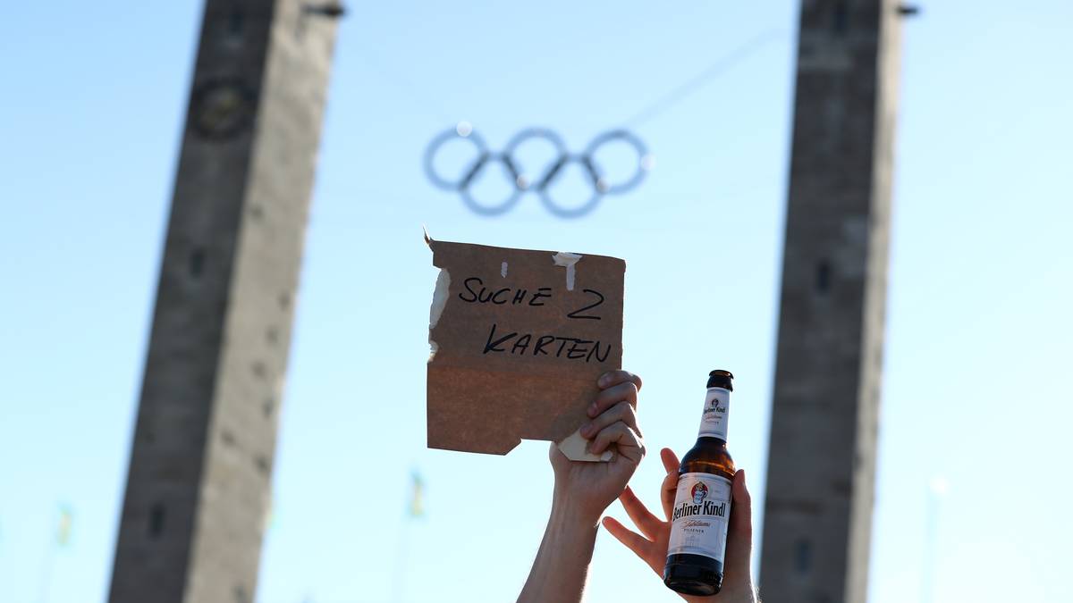 Aber längst nicht alle haben Tickets für das große Finale bekommen