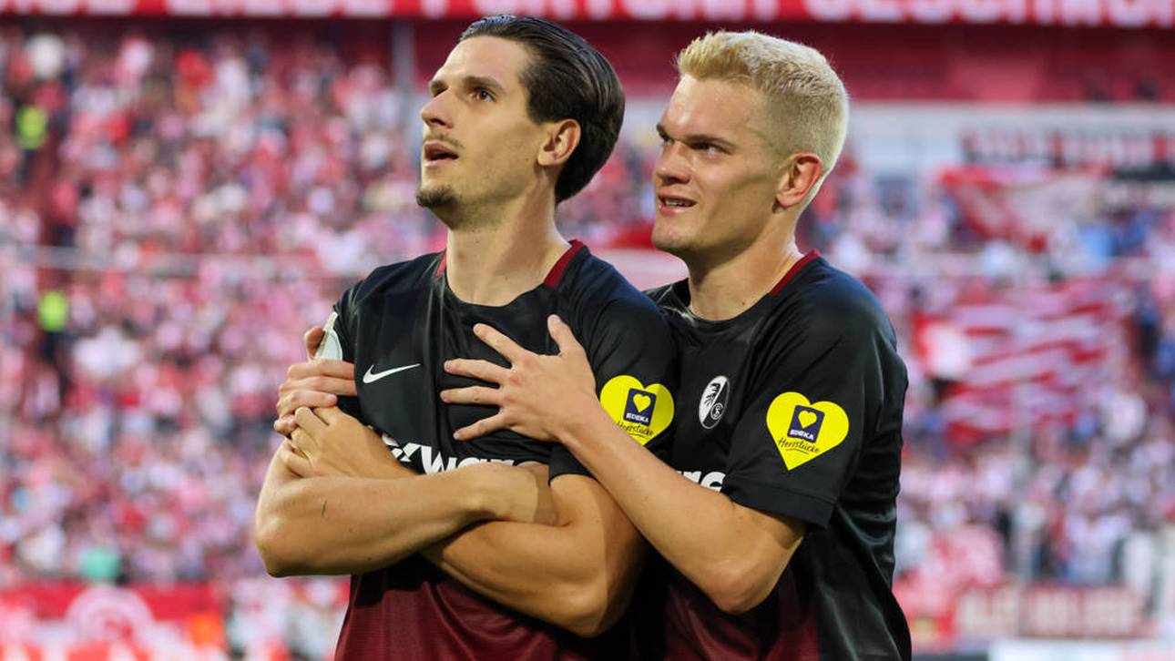 Freiburg fertigt Düsseldorf ab