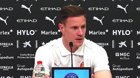 Torhüter Marc-André ter Stegen sprach auf seiner ersten Pressekonferenz nach dem Wechsel zum FC Girona über seinen Abgang beim FC Barcelona.