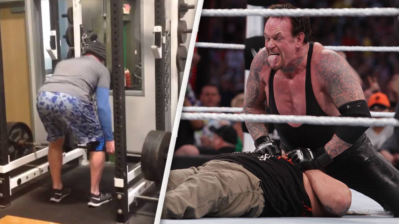 184 Kilo: Undertaker pumpt für Comeback