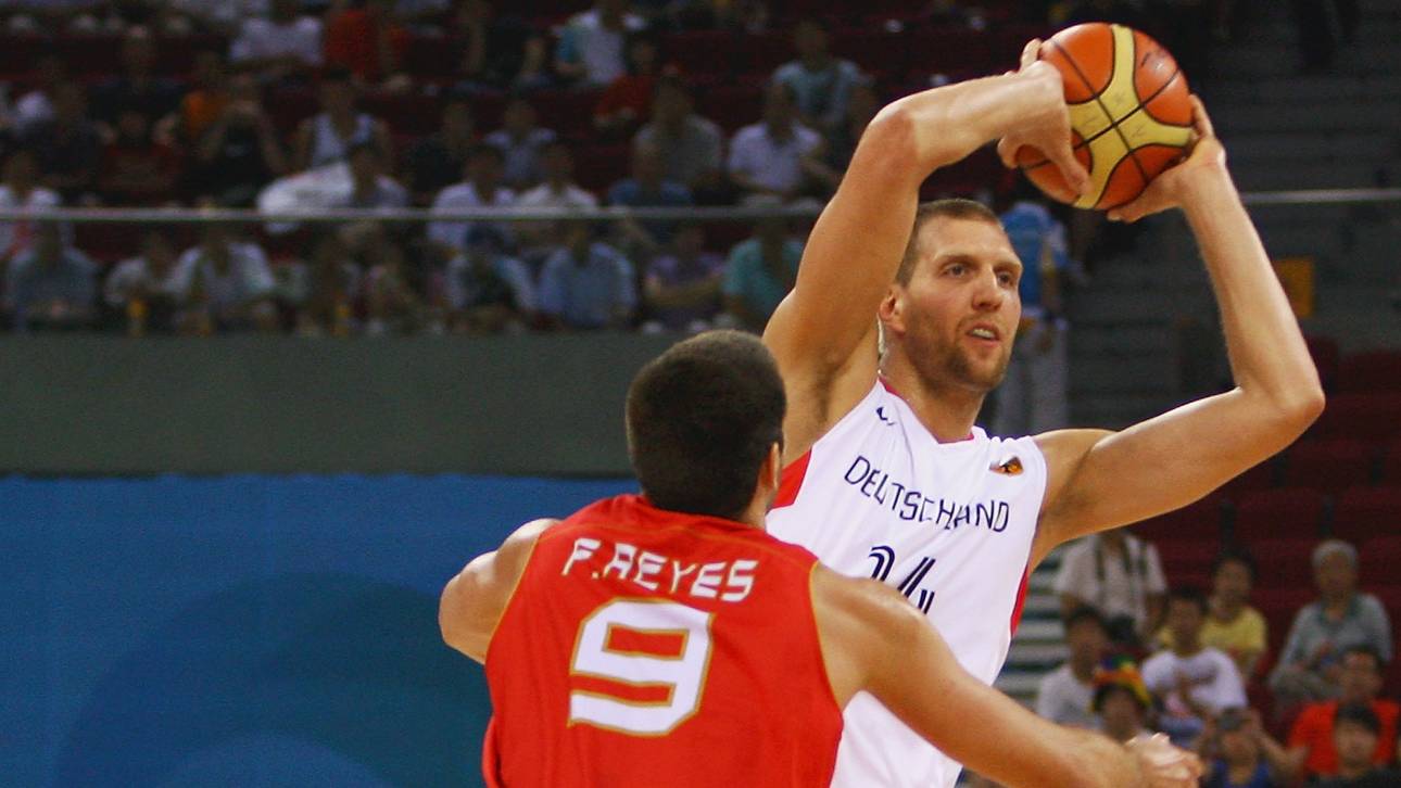 Häufiges Duell im Nationaldress: Reyes gegen Nowitzki