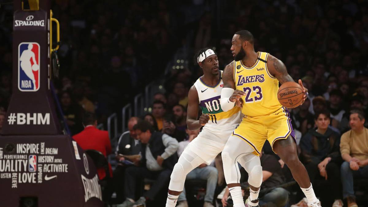 James gewinnt Duell mit Zion und führt Lakers zum Sieg