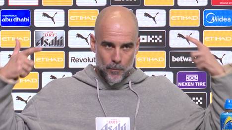 Pep Guardiola holt nach der 0:3-Klatsche bei Real Madrid zum Rundumschlag gegen die Medien aus. Dem Spanier geht das Schwarz-Weiß-Denken hinsichtlich seiner Coachingleistung auf den Geist.