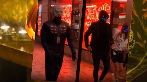 Dino, Zirkusdompteur und Co.: Beim FC Bayern stand die alljährliche Halloween-Party an.