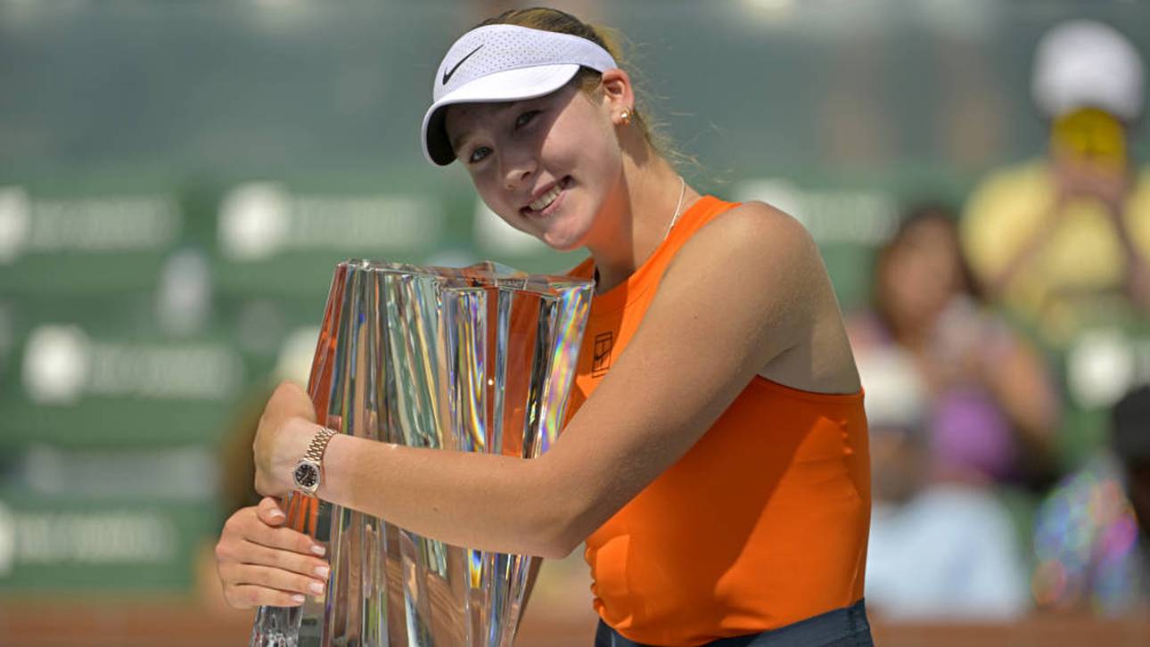 Tennis-Wunderkind in den Top Ten