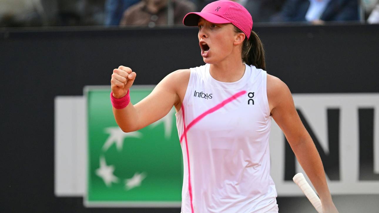 Swiatek gewinnt Gigantenduell erneut