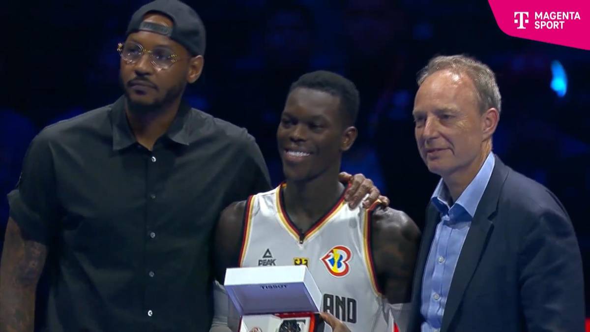 Dennis Schröder – Kapitän, Teamplayer und jetzt auch offiziell Weltmeister und WM-MVP! Ein Novum im deutschen Basketball. 