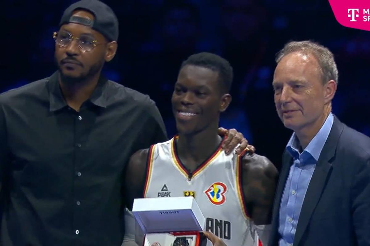 Dennis Schröder – Kapitän, Teamplayer und jetzt auch offiziell Weltmeister und WM-MVP! Ein Novum im deutschen Basketball. 