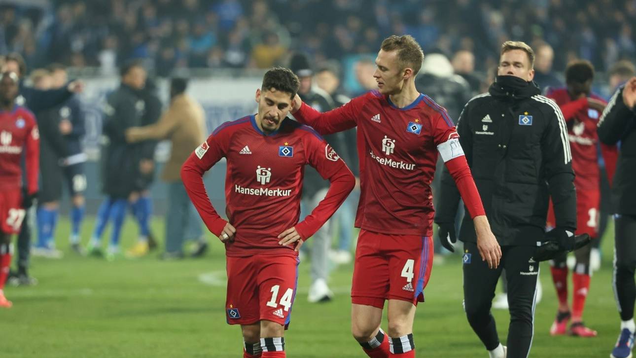 HSV verpasst Tabellenführung – Dämpfer für Paderborn