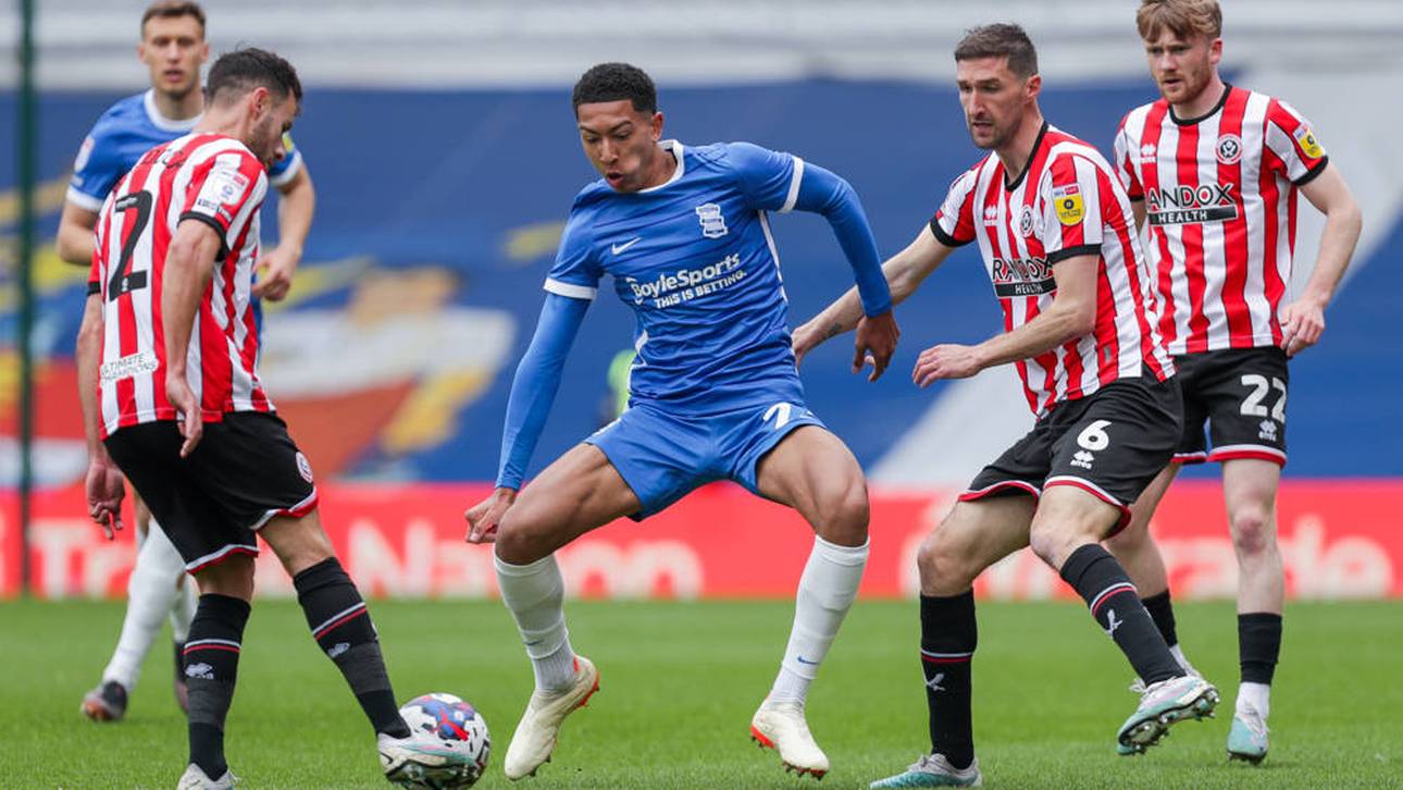 Jobe Bellingham in Aktion gegen seinen neuen Klub Sunderland