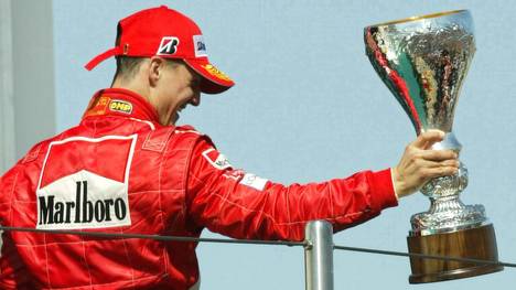 Motorsport/Formel 1: GP von San Marino 2004 Mit seinen sieben WM-Titel in der Formel 1 hält Michael Schmuacher unangefochten den Rekord