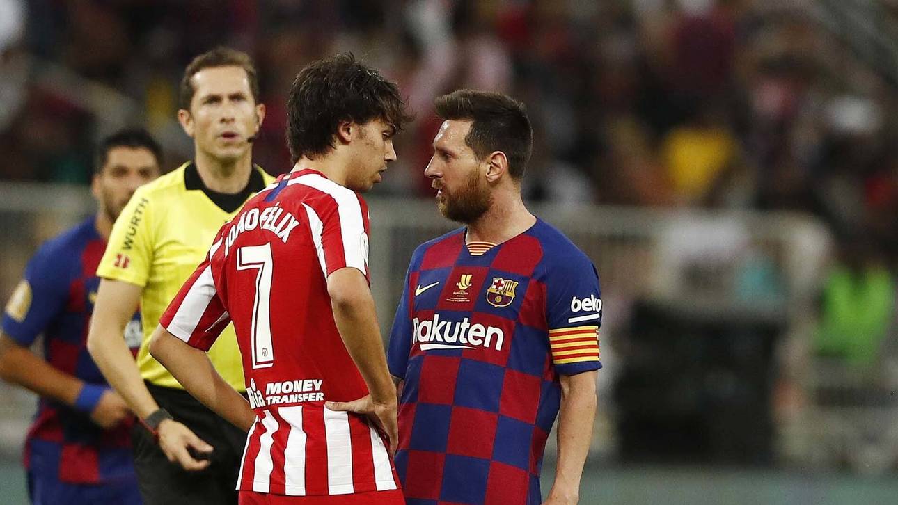 Darum zofften sich Felix und Messi