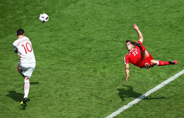 Achtelfinale Der Em 2016 Schweiz Polen