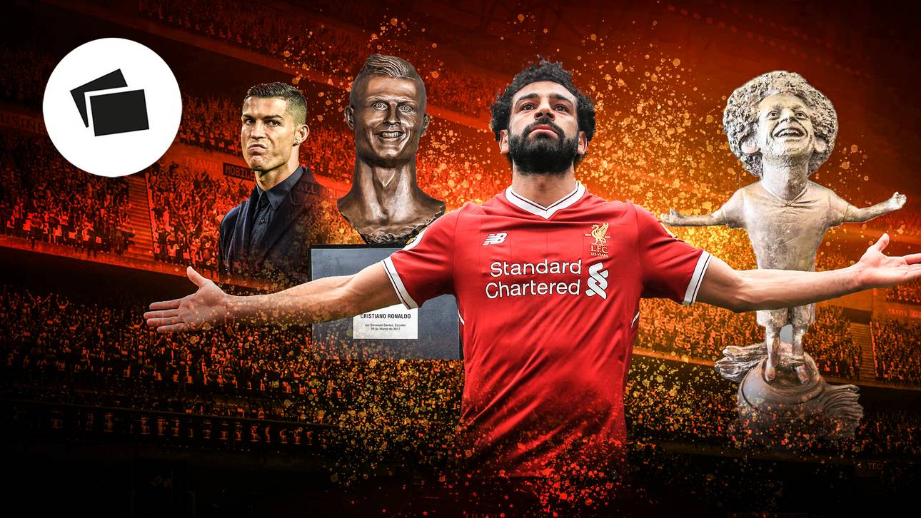 Wie Salah: Statuen sorgen für Spott