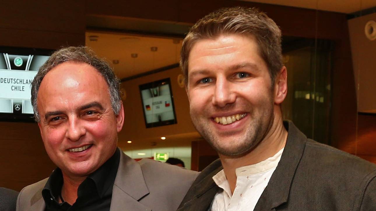 Zwei mit dem VfB im Herzen: Klub-Legende Hansi Müller (l.) und der aktuelle Vorstandsboss Thomas Hitzlsperger