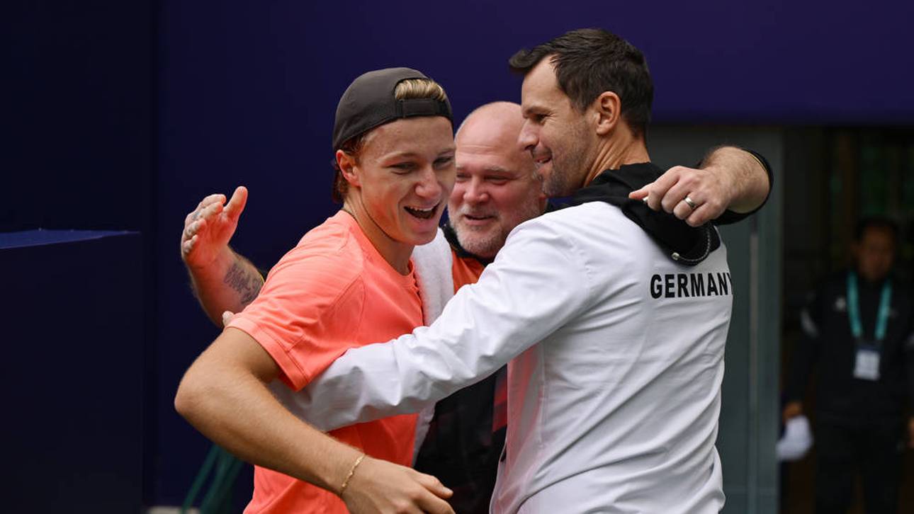 Deutsches Juwel schafft Tennis-Coup